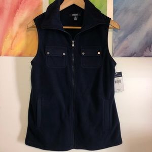 Chaps Navy Blue Vest